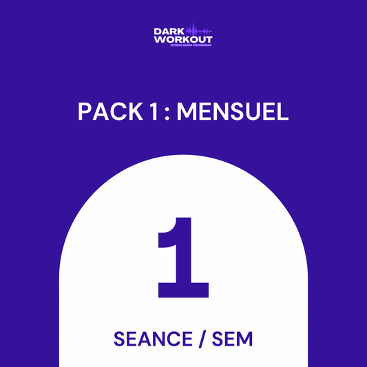 PACK 1 : MENSUEL - 1 SÉANCE/SEM